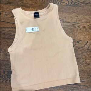 Express Ribbed Tank Top NWT